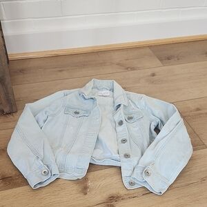 Childrens Place Denim Jacket, Girls Medium 7/8